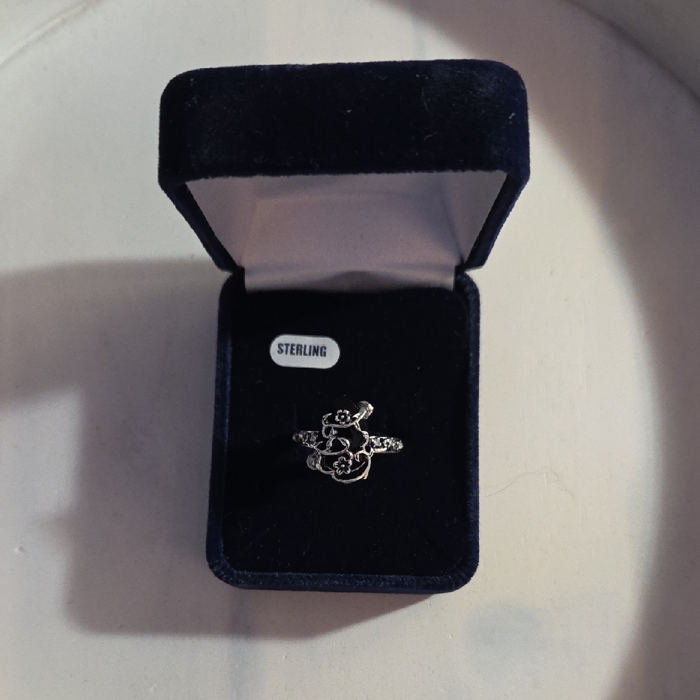 Elegant Sterling Silver Ring